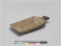 藏品(盛飛魚木盤)的圖片